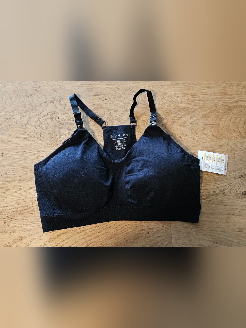 2 NEW Kindred Bravely Nursing Bralettes with Clip-Down Straps XL Regular